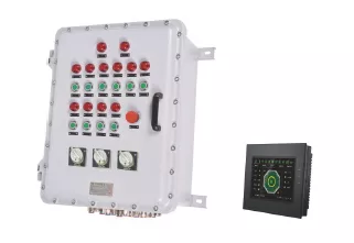 control panel for helipad