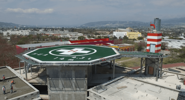 Hospital Helipad in Mexico