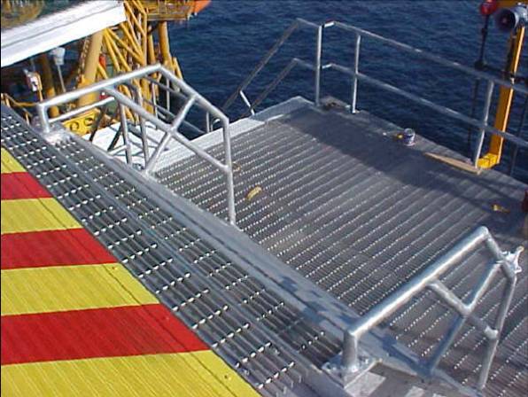 aluminum platform helipad